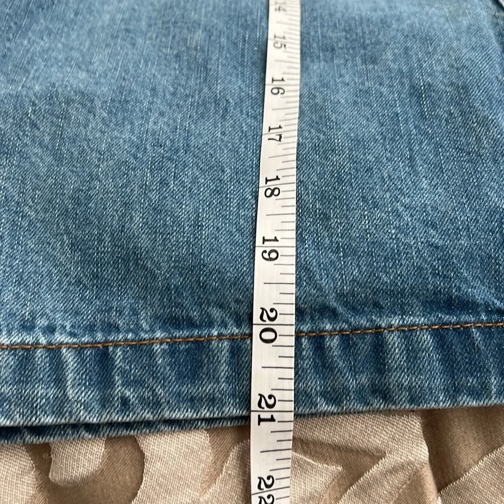 EVIDNT PENCIL SKIRT DENIM Size 26, slit to mid skirt NWT - Picture 6 of 6